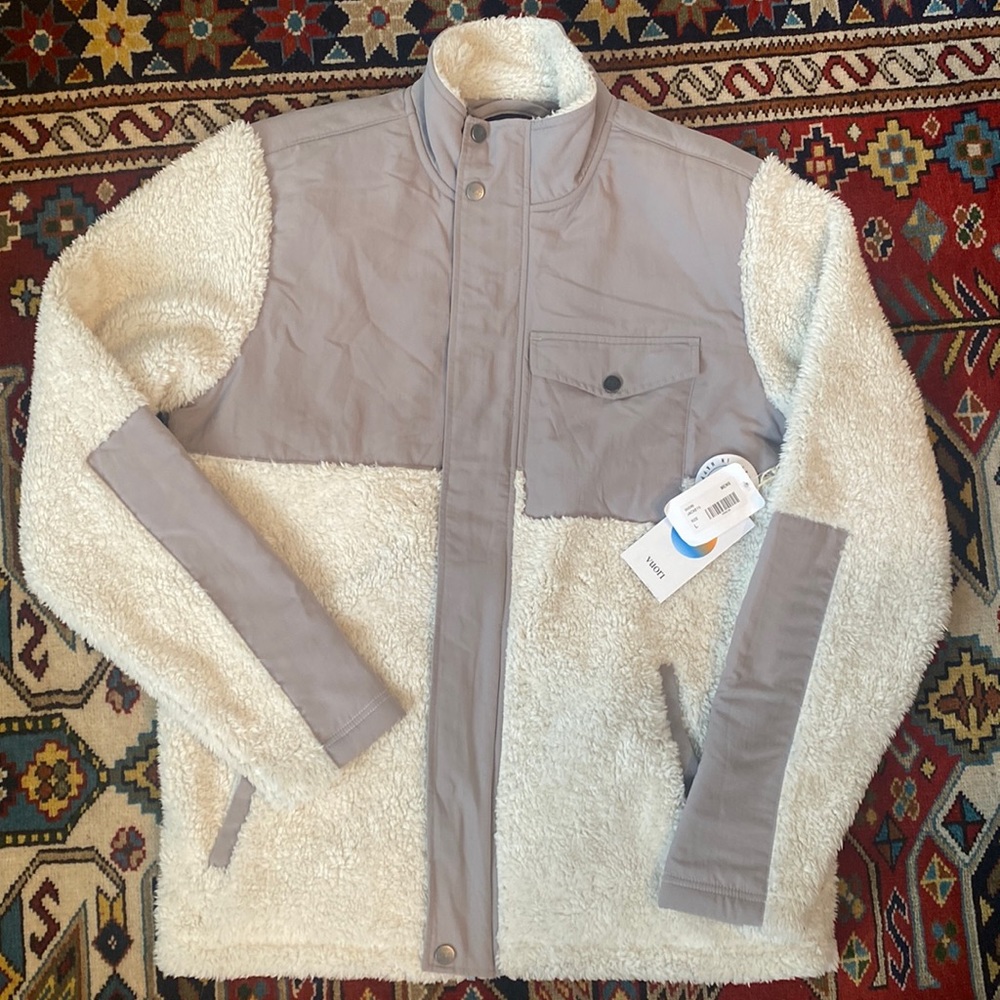 VUORI SHERPA JACKET MENS LARGE NWT